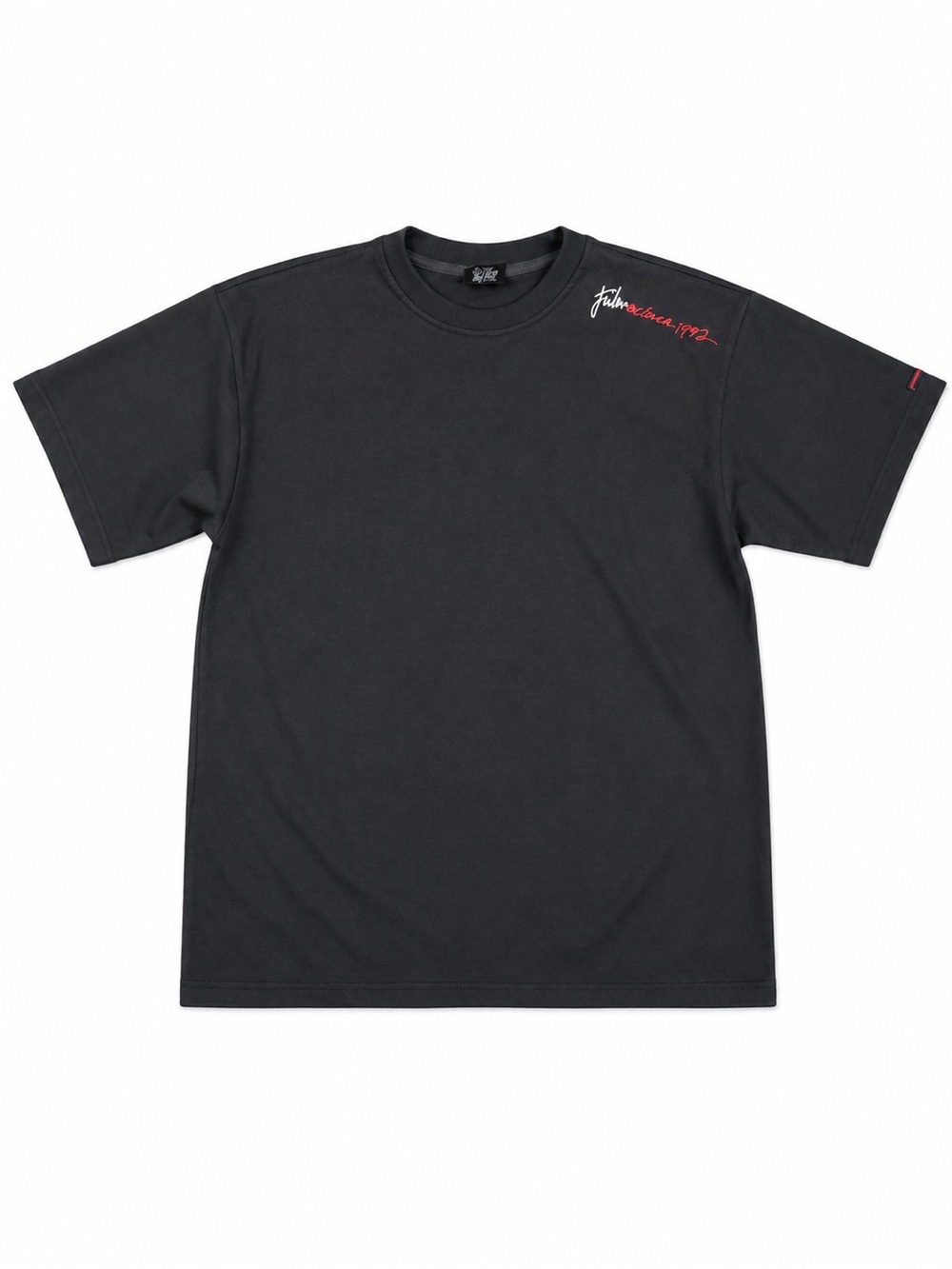 FUBU Circa 1992 Black Tee with Red Logo Graphic Tee Hip Y2K Retro Men Size XL - Picture 2 of 6